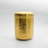 Brass Dabba for Storage | Pure Brass Jar/Container | Multipurpose Dabba (Medium)